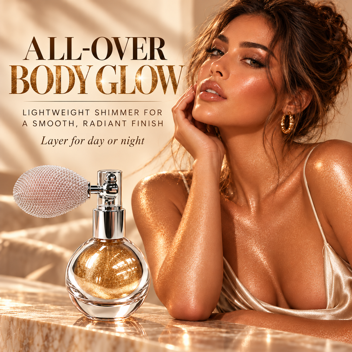 ✨ Radiant Glow Face & Body Highlighter Spray 💖