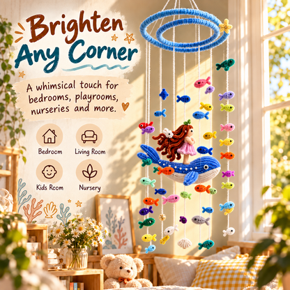 🐟DIY Ocean Fish Wind Chime Kit – Create Your Own Seaside Magic! ✨