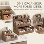 3-Tier Bamboo Potato &amp; Onion Storage Bin