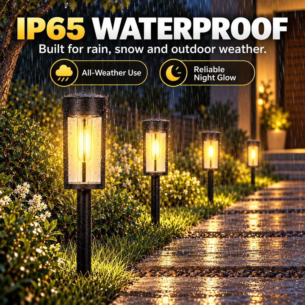 Solar LED Tungsten Filament Pathway & DIY Craft Light