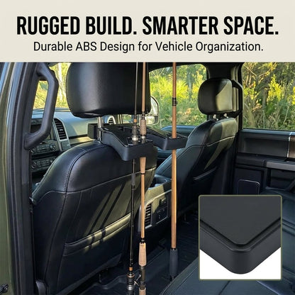 Adjustable Dual Gun Seat Mount – Secure, Space-Saving Rifle & Shotgun Holder for Trucks & SUVs