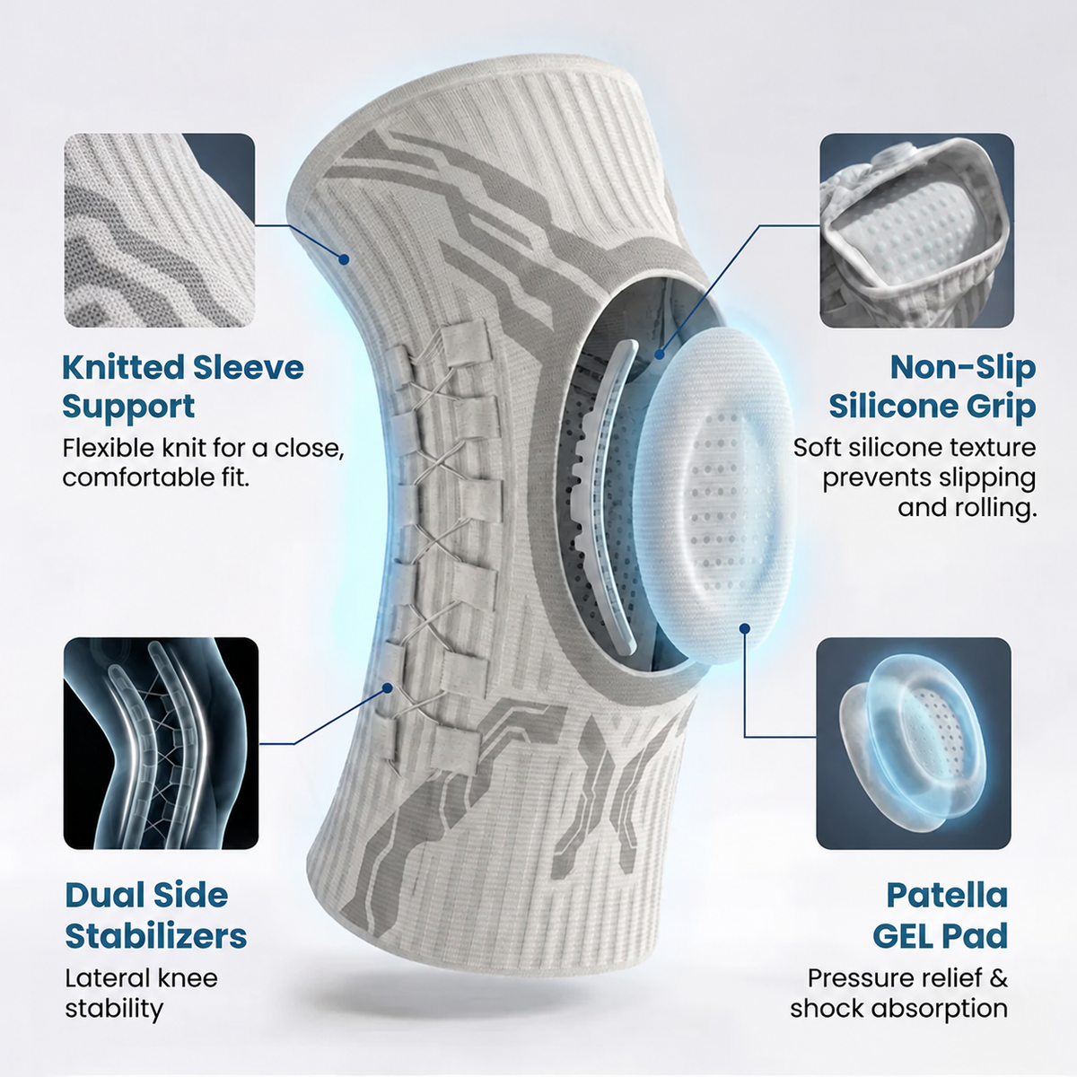 🔥Compression Knee Sleeve for Women & Men