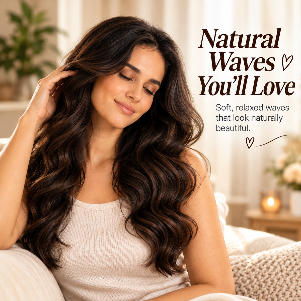 💕Heatless Hair Curler – Wake Up to Beautiful Waves Without Heat🎀