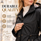Women's Lightweight Hooded Rain Jacket