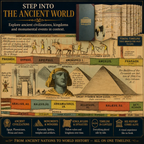 🌍Adams Synchronological Chart – 23-Ft Fold-Out Biblical & World History Timeline