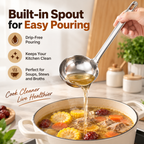 2-Pack Stainless Steel Oil Separator Ladle