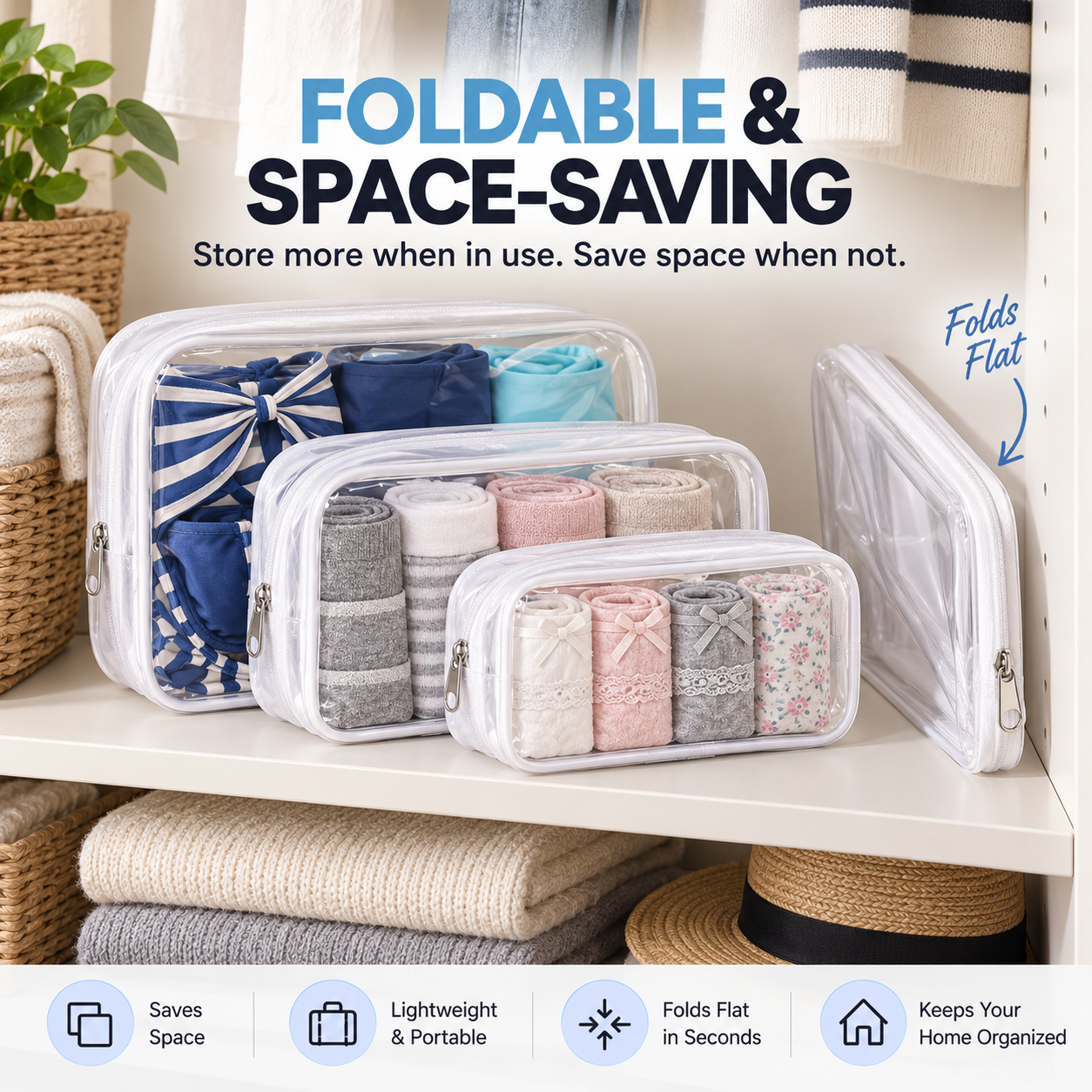 Clear Travel Bags That Make Packing Faster and Easier