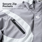 Men's Futuristic Techwear Windbreaker