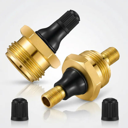 Solid Brass RV Blow Out Plug Adapter for Quick Winterizing & Water Line Protection