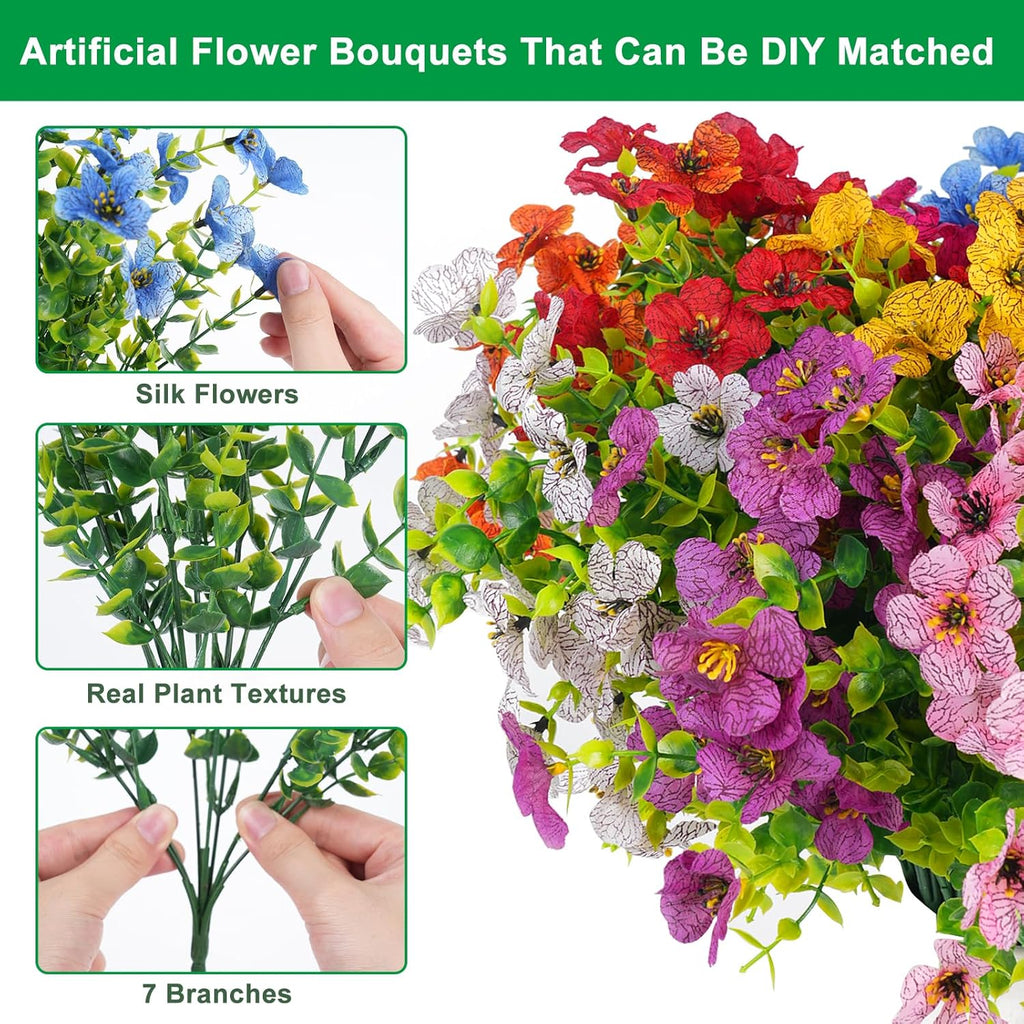 💐🌸Last Day Sale 49% OFF💐 UV Resistant Colorful Artificial Flower