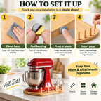 2-in-1 Mixer Slider with Storage for KitchenAid 4.5-5 Qt