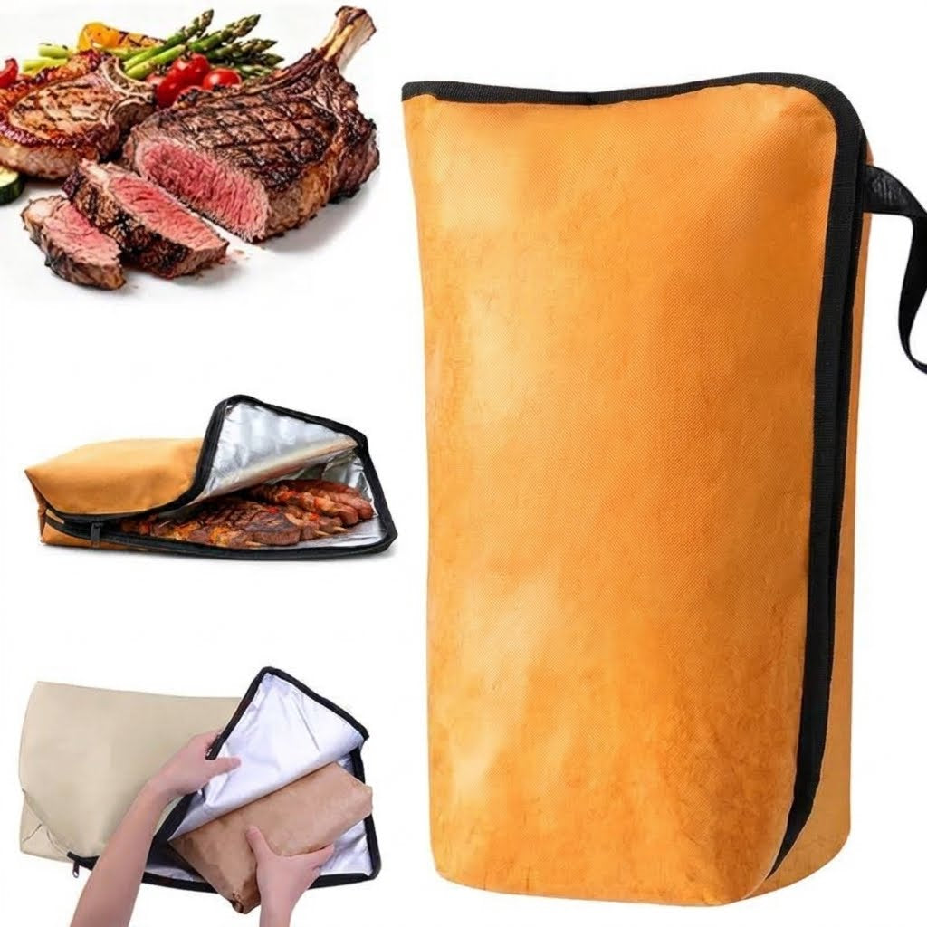 Insulated BBQ Resting Bag – 5-Layer Heat Retention for Brisket, Ribs & Smoked Meat