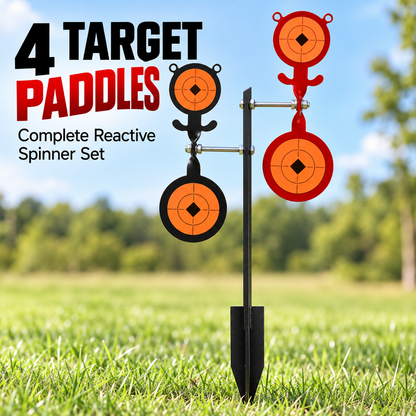 Ground-Mounted Auto-Reset Spinning Target