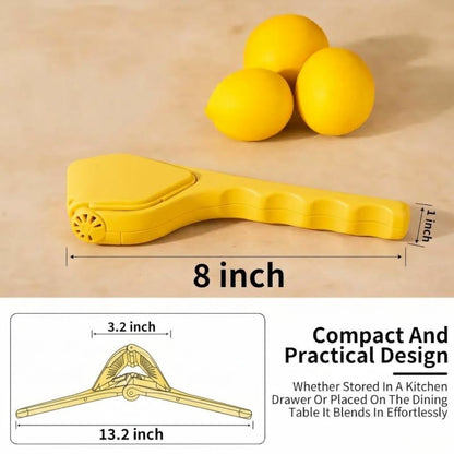 Stainless Steel Manual Citrus Juicer – Easy-Squeeze Lemon & Lime Press