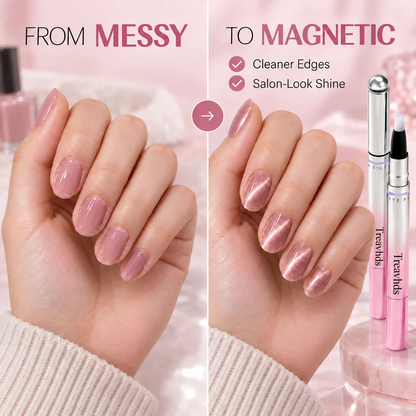 ⭐All-in-One Magnetic Cat-Eye Gel Nail Pen