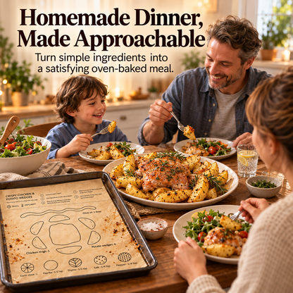 🍗Baking Paper Printed with Recipes—Making Baking Easy and Mess-Free! 👩‍🍳