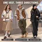 Unisex Hooded Puffer Vest Built for Warm Everyday Layering