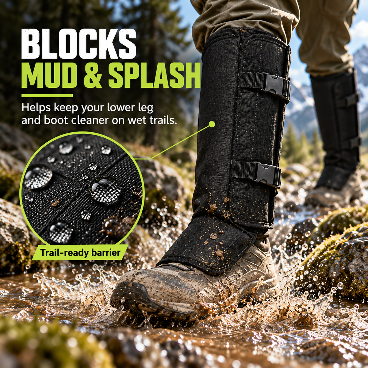 🛡️Heavy-Duty Snake-Proof Leg Guards—Essential Protective Gear for Hiking and Hunting! 🌲