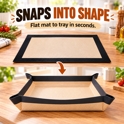 🔥 Non-Stick Silicone Baking Mat – Bake More, Clean Less! ✨