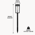 Solar LED Tungsten Filament Pathway & DIY Craft Light