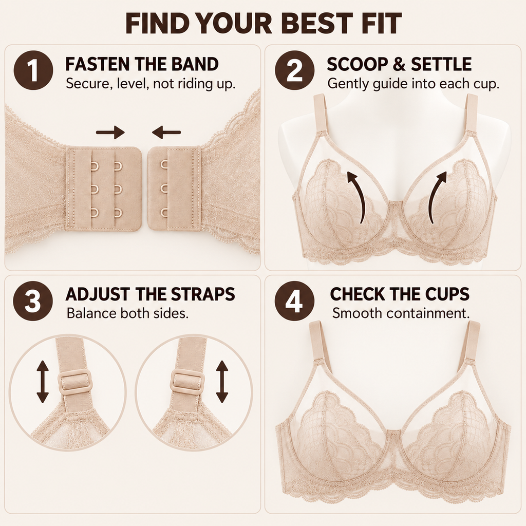 Full-Coverage Lace Minimizer Underwire Bra