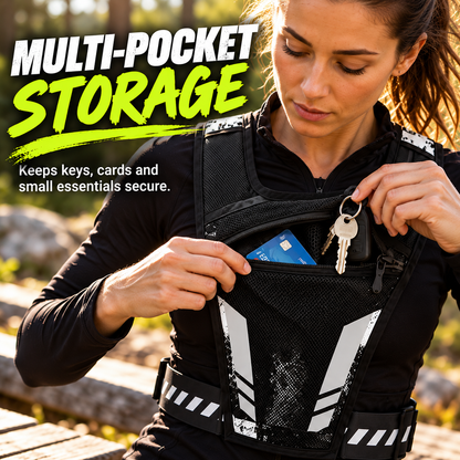 🏃 Multifunctional Lightweight Running Vest – Run Hands-Free, Keep Your Essentials Close! ⚡