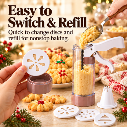 🍪Cookie Shape Maker – Create Beautiful Cookies with Multiple Shapes🎄