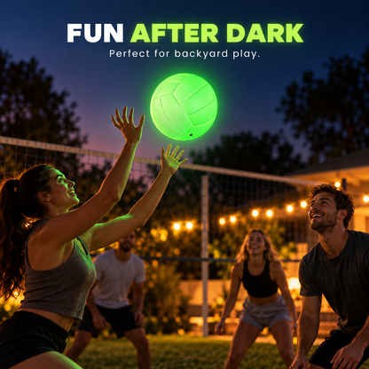 🏐 Glow-in-the-dark volleyball – Light Up Your Game After Dark! 🏐