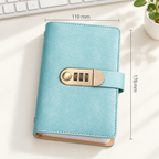 A6 Cash Savings Binder with 3-Digit Combination Lock
