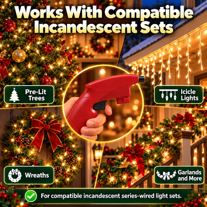 🎄Christmas Light Repair Tool – Quickly Fix Incandescent String Lights, Test Bulbs & Fuses💡