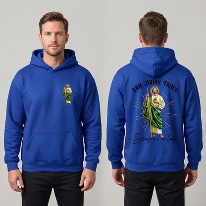 Faith Everyday: San Judas Tadeo Premium Fleece Hoodie