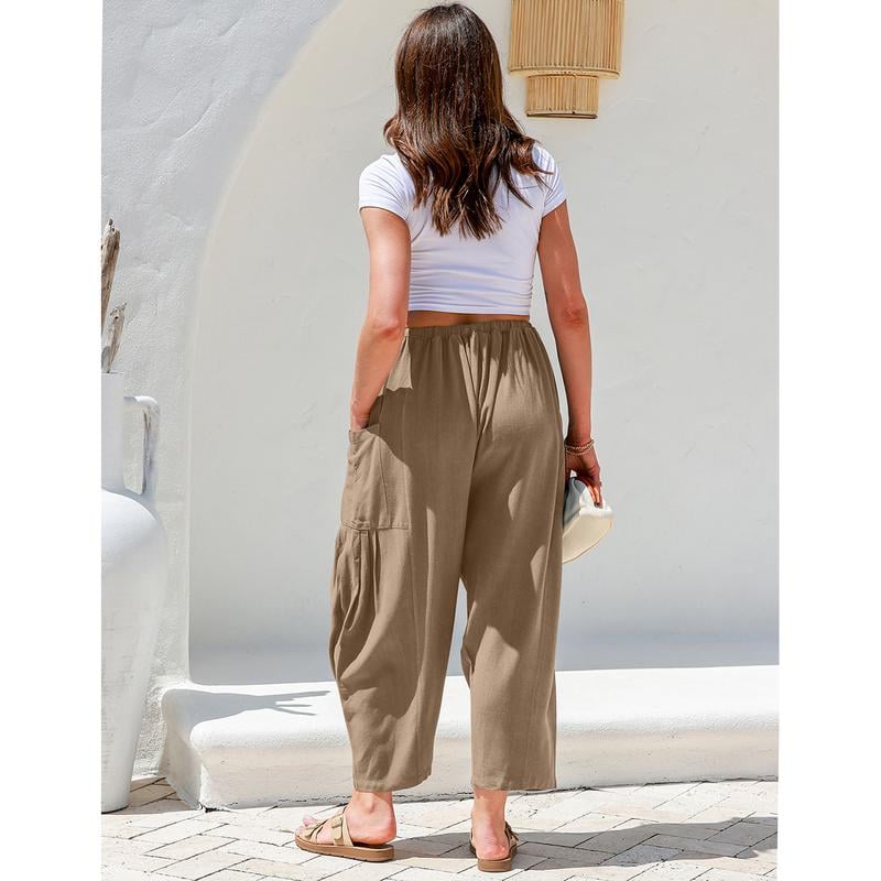☀️Summer Hot Sale 49% OFF -Women's Linen Wide Leg Pants with Pockets