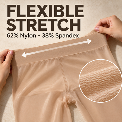 Women’s High-Waist Shiny Sheer Tights – Silky Stretch Pantyhose for Elegant Everyday & Evening Looks