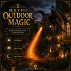 Dragon Flame Solar Garden Lights
