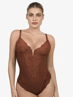 Shapewear Bodysuit | Deep V-Neck, Smooth Fit & Breathable Stretch