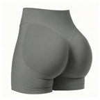 Women's High-Waisted Butt-Lifting Athletic Shorts (4-Pack)