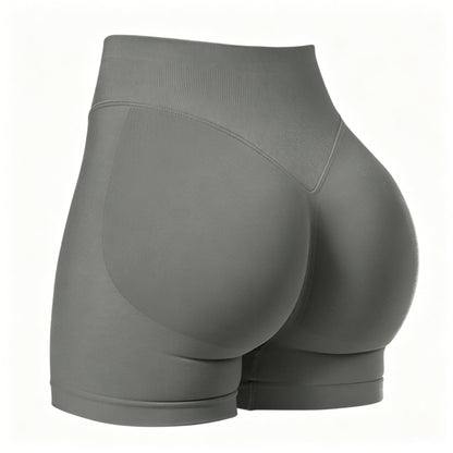 Women's High-Waisted Butt-Lifting Athletic Shorts (4-Pack)