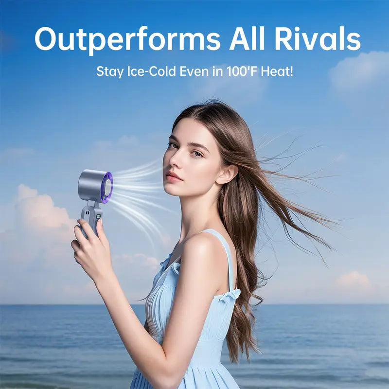 🌀🍃Portable fan Handheld High Speed Fan 199 Adjustable