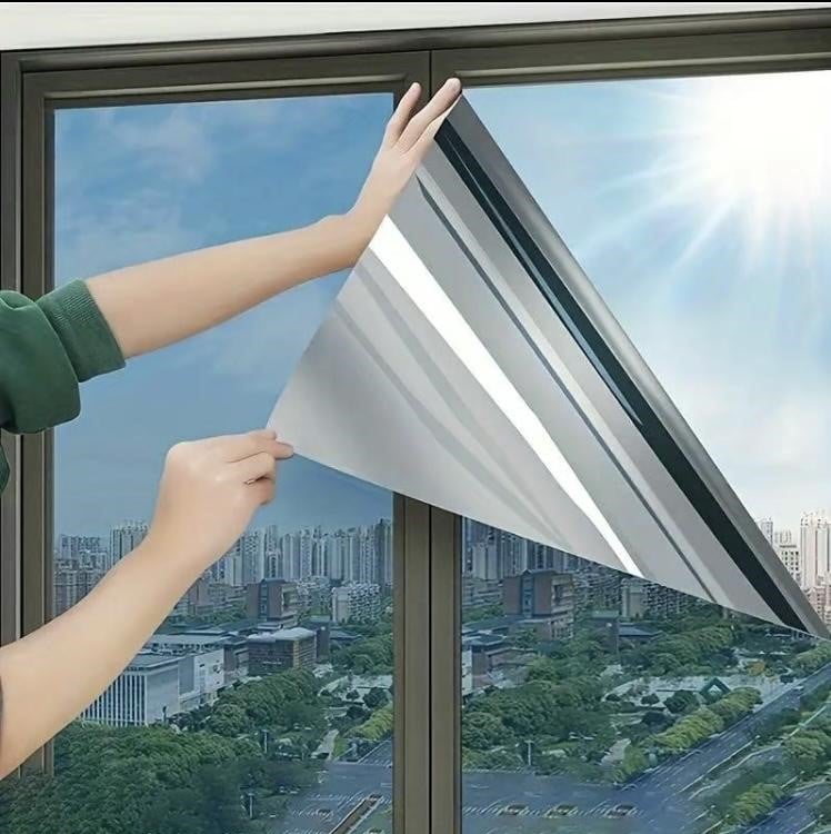 Window Privacy Film One Way, UV Sun Blocking, Heat Control
