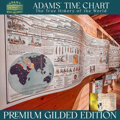 📚Deluxe Edition Adams Time Chart 3.0 – Illustrated Bible Study Guid📚
