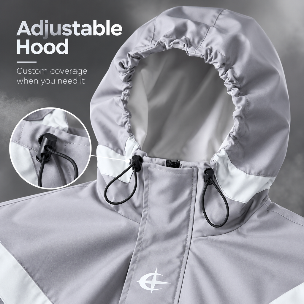 Men's Futuristic Techwear Windbreaker