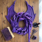 Handmade Dragon Wreath