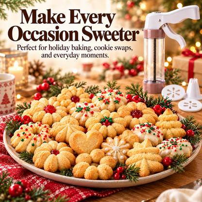🍪Cookie Shape Maker – Create Beautiful Cookies with Multiple Shapes🎄