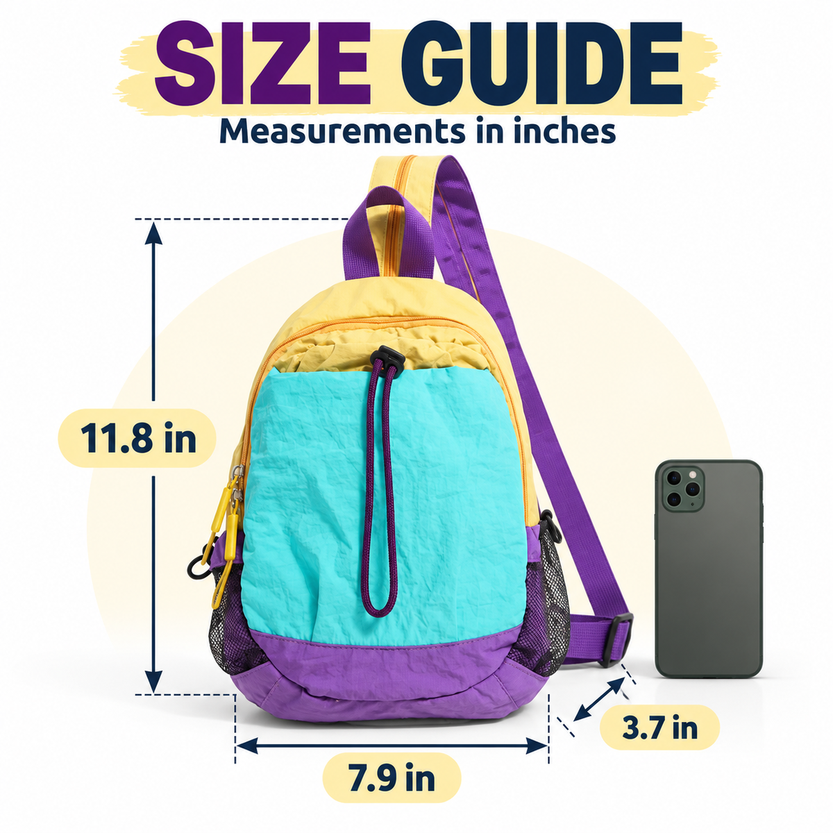Lightweight Outdoor Mini Backpack – Compact, Splash-Resistant & Ready for Every Adventure