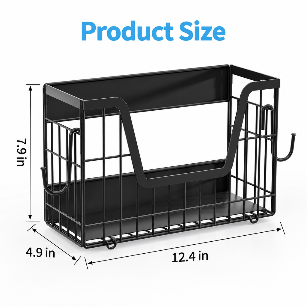 Magnetic Fridge Storage Shelf – More Space, Less Clutter