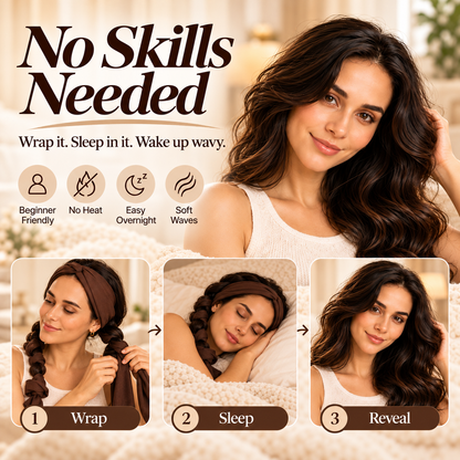 💕Heatless Hair Curler – Wake Up to Beautiful Waves Without Heat🎀