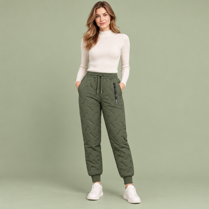 Women’s Fleece-Lined Winter Jogger Pants