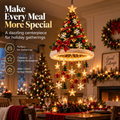 🎄Lighted Santa Hat Hanging Chandelier