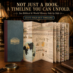 🌍Adams Synchronological Chart – 23-Ft Fold-Out Biblical & World History Timeline