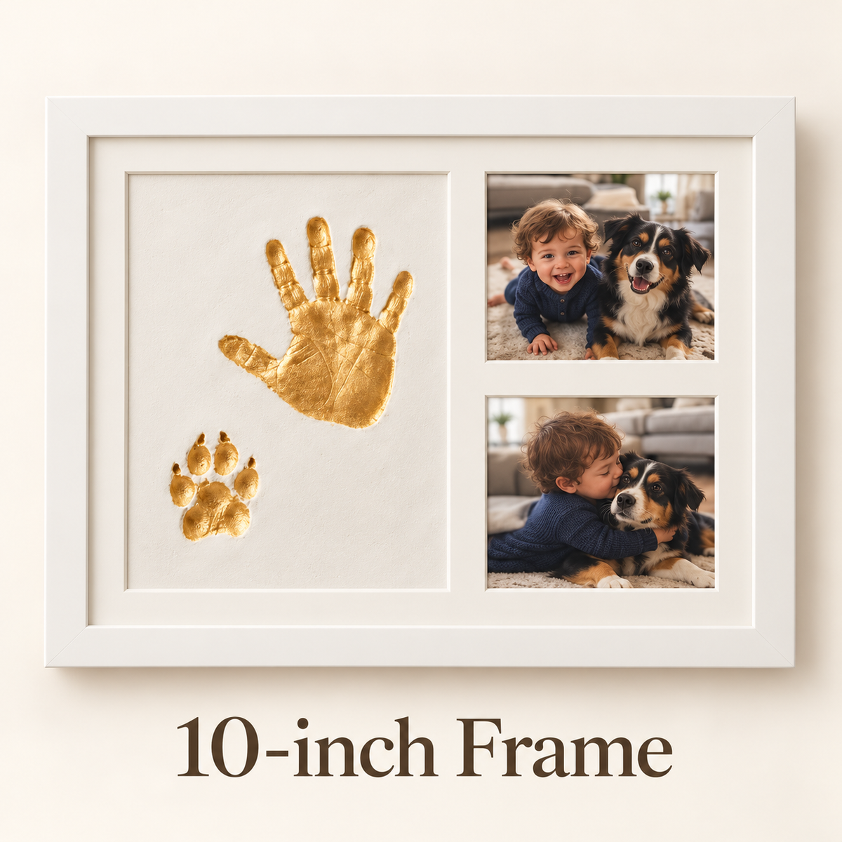 Baby & Pet Handprint Keepsake Frame Kit – Create a Memory That Lasts Forever